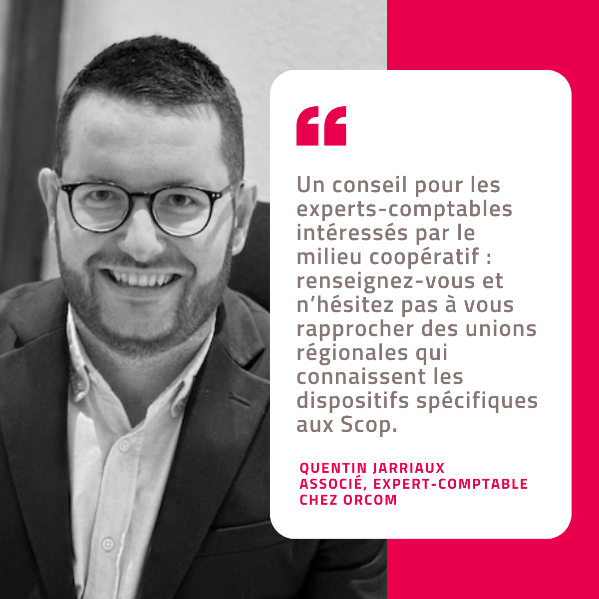 Associé, expert-comptable et commissaire aux comptes chez ORCOM - Quentin Jarriaux